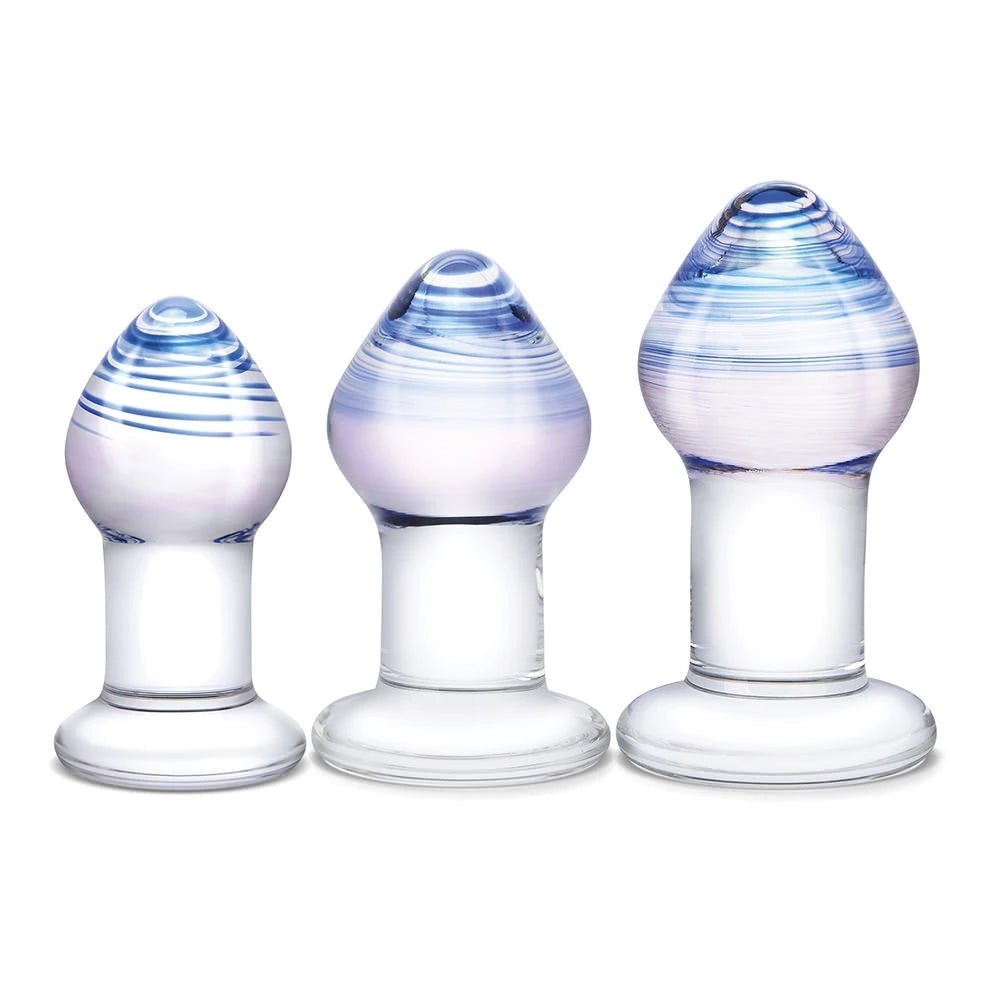 Are He günstig Kaufen-Glas - Pleasure Droplets Anal Training Kit 3 pcs. Glas - Pleasure Droplets Anal Training Kit 3 pcs <![CDATA[GLAS - PLEASURE DROPLETS ANAL TRAINING KIT 3 PCS. Sensual and practical, these glass butt plugs are a great way to explore anal stimulation. The Pl