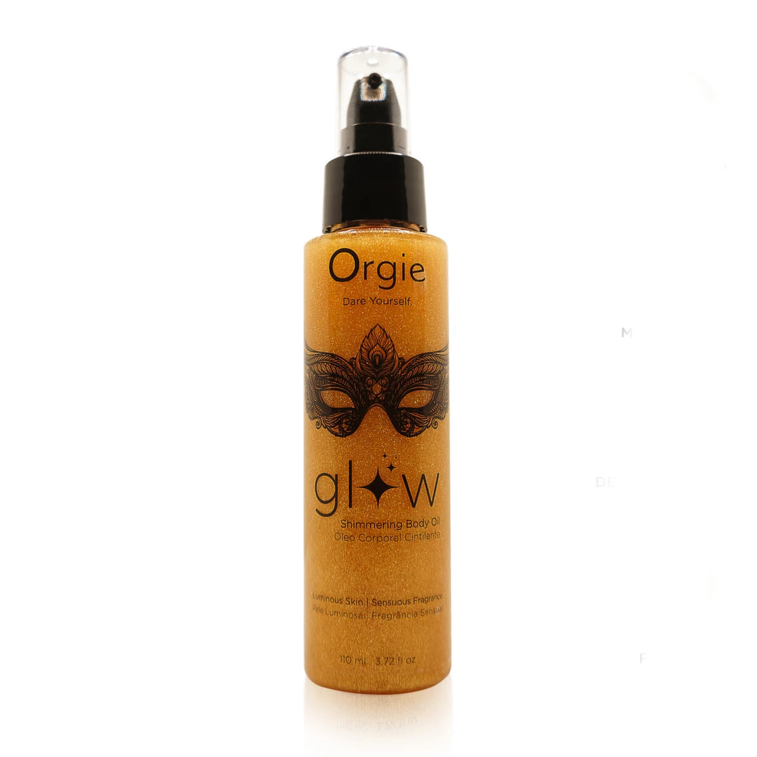 To You  günstig Kaufen-Orgie - Glow Shimmering Body Oil 110ml. Orgie - Glow Shimmering Body Oil 110ml <![CDATA[Lightweight shimmering body oil with delicate sensuous fragrance to moisturize and enhance the beauty of your skin leaving it with a satin touch and a glamorous golden