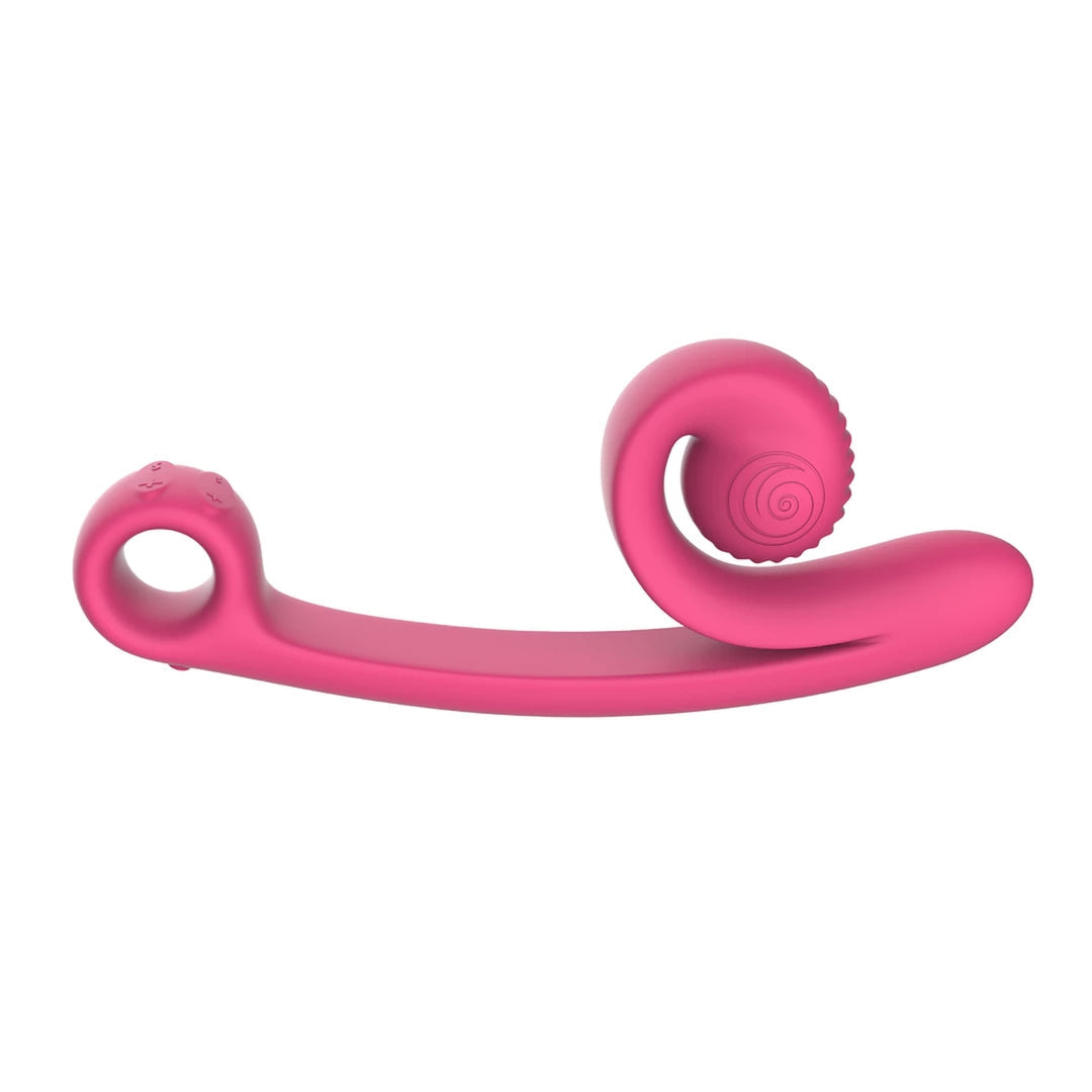 grau/pink günstig Kaufen-Snail Vibe - Curve Vibrator Pink. Snail Vibe - Curve Vibrator Pink <![CDATA[SNAIL VIBE - CURVE VIBRATOR PINK. Discover the Snail Vibe Curve, featuring an ergonomic shape for G-spot stimulation, a textured clitoral head, and a comfortable handle. Experienc