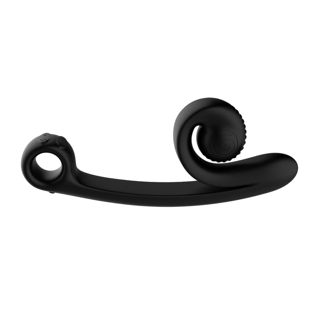 EX P günstig Kaufen-Snail Vibe - Curve Vibrator Black. Snail Vibe - Curve Vibrator Black <![CDATA[SNAIL VIBE - CURVE VIBRATOR Black. Discover the Snail Vibe Curve, featuring an ergonomic shape for G-spot stimulation, a textured clitoral head, and a comfortable handle. Experi