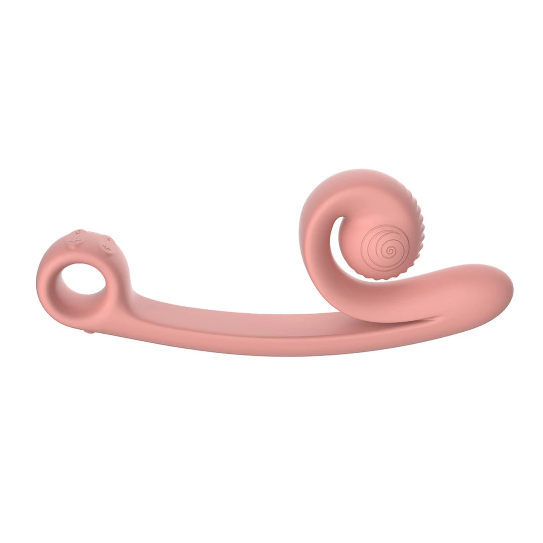 EX P günstig Kaufen-Snail Vibe - Curve Vibrator Peachy Pink. Snail Vibe - Curve Vibrator Peachy Pink <![CDATA[SNAIL VIBE - CURVE VIBRATOR Peachy Pink. Discover the Snail Vibe Curve, featuring an ergonomic shape for G-spot stimulation, a textured clitoral head, and a comforta