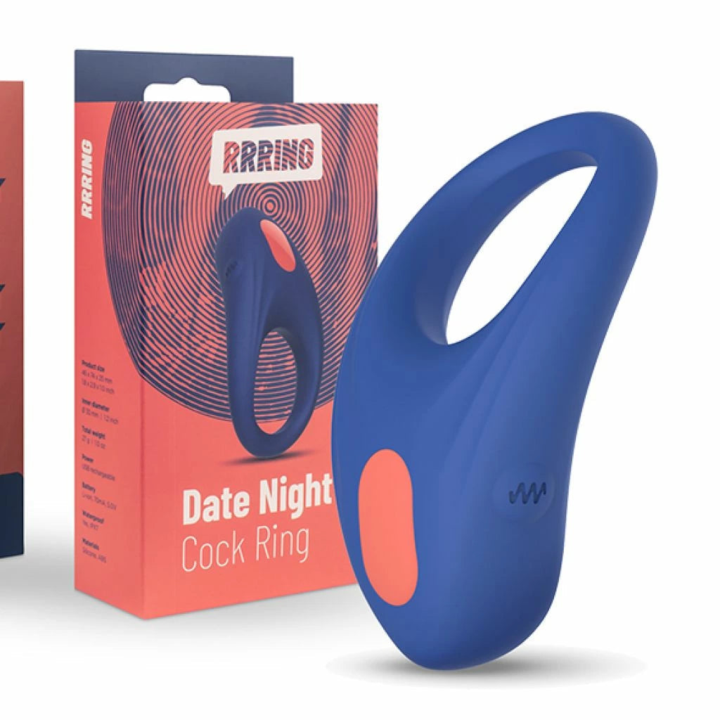 NIght günstig Kaufen-FeelzToys - RRRING Date Night Cock Ring. FeelzToys - RRRING Date Night Cock Ring <![CDATA[RRRING is exciting, adventurous, and fun at the same time. Imagine the excitement of a first date and the thrills of getting out of your comfort zone when trying som