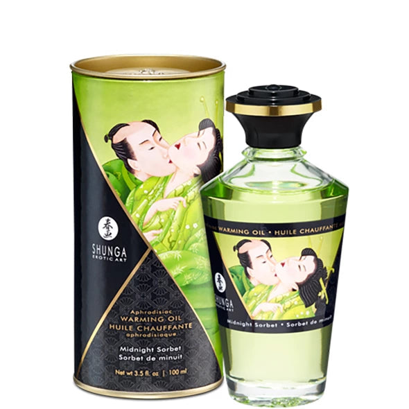 the Warm günstig Kaufen-Shunga - Aphrodisiac Warming Oil Midnight Sorbet 100 ml. Shunga - Aphrodisiac Warming Oil Midnight Sorbet 100 ml <![CDATA[A delicious edible warming oil created especially to excite erogenous zones. Activate by the warm breath of soft intimate kisses. - P