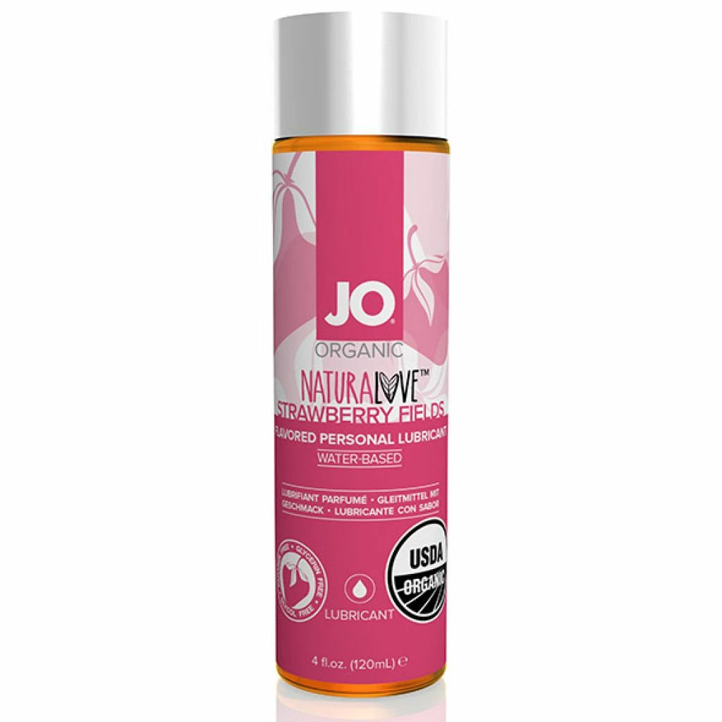 NATURAL OR günstig Kaufen-System JO - Organic NaturaLove Strawberry 120 ml. System JO - Organic NaturaLove Strawberry 120 ml <![CDATA[Love as Nature Intended. JO Organic is the only USDA Certified Organic lubricant on the market. 100% Organic. - USDA Certified Organic - Safe water