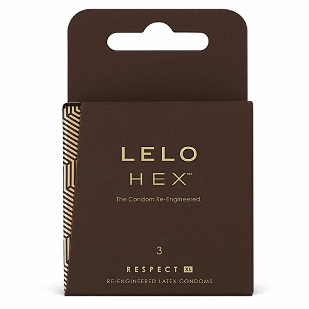Design des günstig Kaufen-Lelo - HEX Condoms Respect XL 3 Pack. Lelo - HEX Condoms Respect XL 3 Pack <![CDATA[Suit up with the world's first designer condom. Now bigger than ever thanks to huge customer demand, HEX Respect XL is the latest concept to enhance LELO's luxury condom o