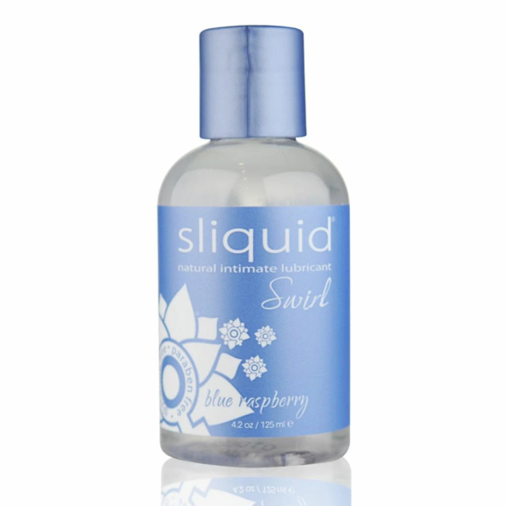 Blue Q günstig Kaufen-Sliquid - Naturals Swirl Blue Raspberry 125 ml. Sliquid - Naturals Swirl Blue Raspberry 125 ml <![CDATA[Our water based, sugar-free flavored lubricants. Sliquid Naturals Swirl are our flavored water based lubricants, all glycerin and paraben free. Sliquid
