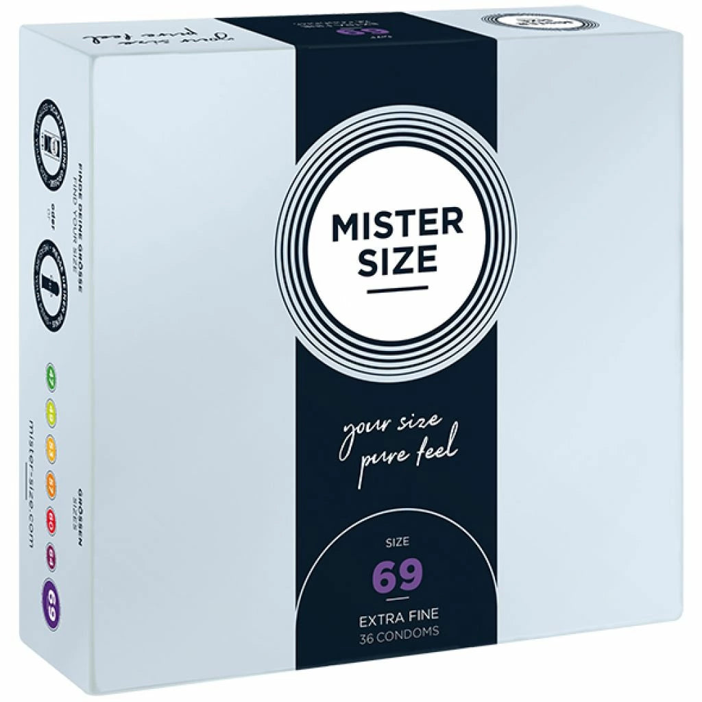 you to günstig Kaufen-Mister Size - 69 mm Condoms 36 Pieces. Mister Size - 69 mm Condoms 36 Pieces <![CDATA[MISTER SIZE is the ideal companion for your sensitive, elegant penis. Working together you will create wonderful moments of great ecstasy. You really don't need a mighty