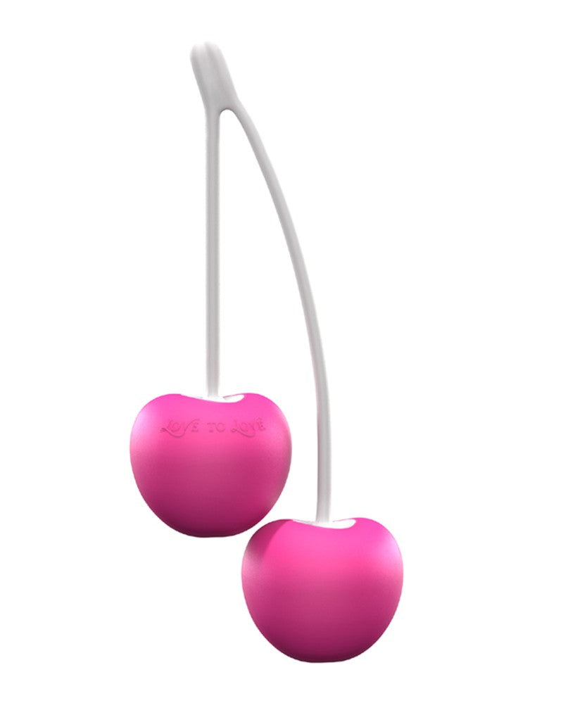 Ball Z günstig Kaufen-Love to Love - Cherry love duoballs. Love to Love - Cherry love duoballs <![CDATA[Geisha Kugeln geformt wie Kirschen!. Diese sehr 