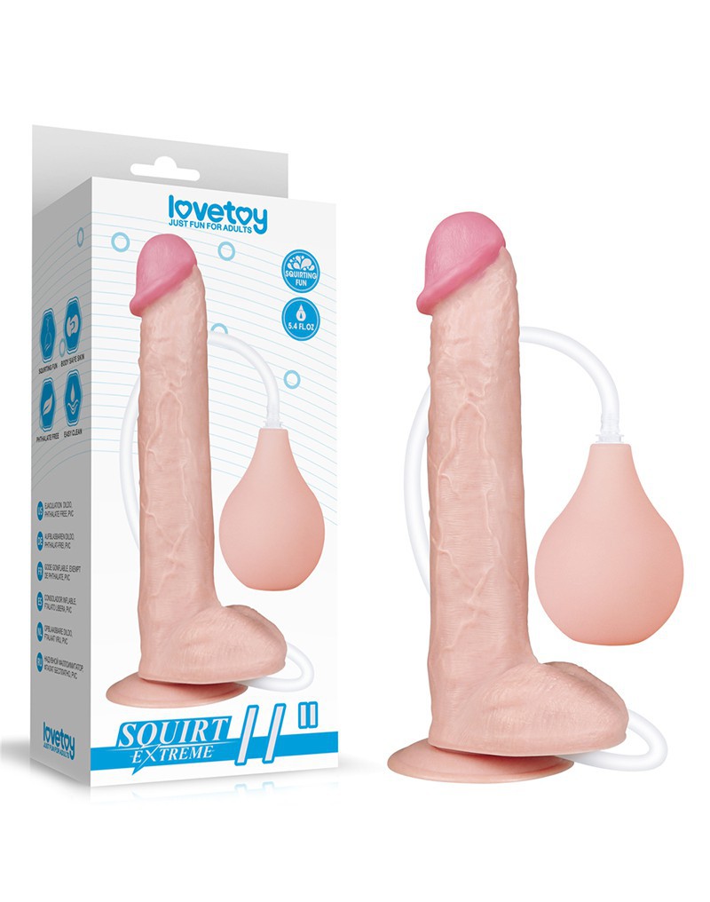 Dildo günstig Kaufen-LoveToy - Squirt Extreme Dildo 28 cm - Nude. LoveToy - Squirt Extreme Dildo 28 cm - Nude <![CDATA[LoveToy - Squirt Extreme Dildo 28 cm - Nude. Erlebe ein neues Level der Lust mit dem LoveToy - Squirt Extreme Dildo 28 cm - Nude. Dieses Meisterwerk der Erwa