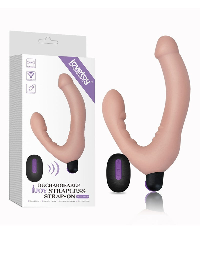 SS RN günstig Kaufen-LoveToy - iJoy - Vibrierender Doppeldildo mit Fernbedienung - Nude. LoveToy - iJoy - Vibrierender Doppeldildo mit Fernbedienung - Nude <![CDATA[Stell Dir vor, Du erlebst intime Momente voller Leidenschaft und aufregender Erlebnisse mit Deinem Partner. Der