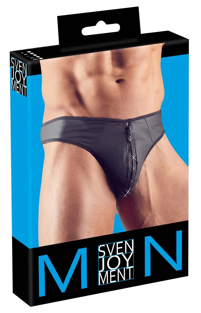 ST LINK günstig Kaufen-Men's String M. Men's String M <![CDATA[Sparkly rhinestones – bright eyes!. And twitching hands… String in a beautiful neoprene look with a sparkly eye-catcher. Before he bursts out of the string, the rhinestone zip can be unzipped in the blink of an 