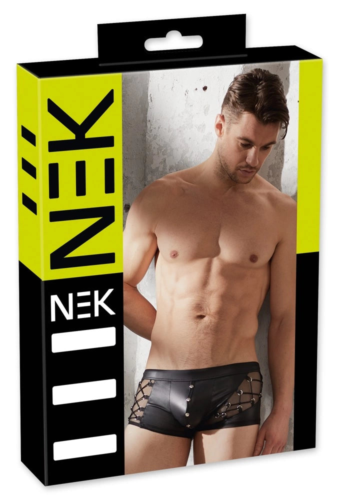 for OK günstig Kaufen-Men's Pants L. Men's Pants L <![CDATA[For real guys and wild partys!. Figure-flattering, matte look pants with powernet inserts, decorative lacing and a pouch that can be opened because of the press studs.. Matte look 90% polyester, 10% spandex; powernet 