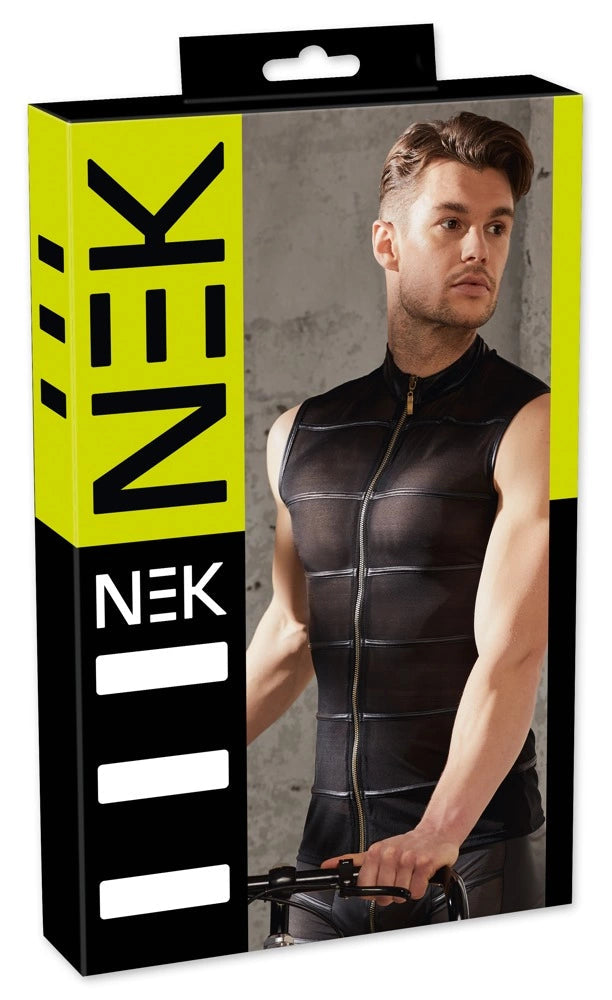 Power of günstig Kaufen-Men's Shirt M. Men's Shirt M <![CDATA[Man in Black!. Show off the muscles because this sleeveless black powernet shirt will make them the centre of attention. The transparent material is broken up by matte black stripes that add that exciting touch to the