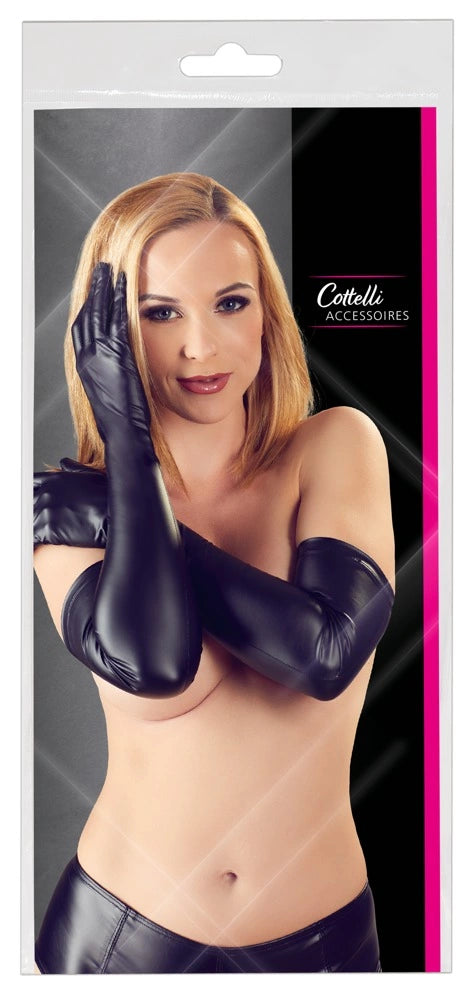 ck Black günstig Kaufen-Gloves black S-L. Gloves black S-L <![CDATA[Wear these gloves to add the finish touch to any outfit!. Long gloves made out of beautiful matte look material. They are skin-tight but wonderfully stretchy as well.. 90% polyester, 10% spandex.]]>. 