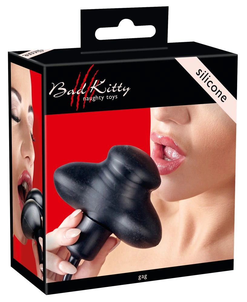 NATURAL OR günstig Kaufen-Silicone Gag. Silicone Gag <![CDATA[For silent pleasure!. Inflatable gag with pump ball. Approx. 12 x 5.5 cm. Black. Material gag: silicone. Material pump ball: latex made from natural rubber latex which may cause allergies.]]>. 