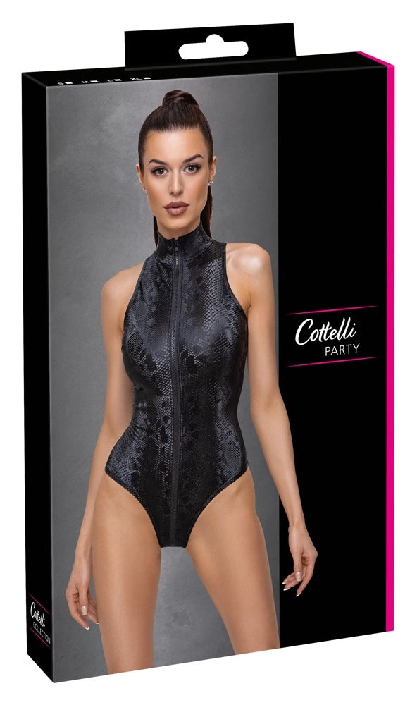 Tight Stretchy günstig Kaufen-Body Snake L. Body Snake L <![CDATA[Fits like a second skin!. The trendy body from Cottelli PARTY is made out of shiny, shimmering matte material that has a snakeskin pattern on it. It is wonderfully stretchy for a skin-tight fit but it is also extremely 