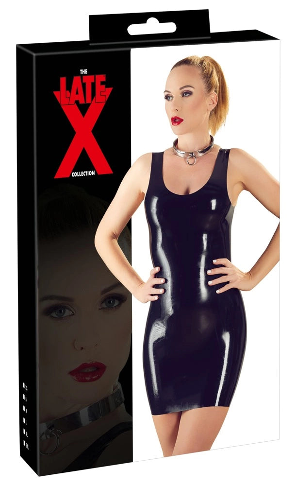 OM Black günstig Kaufen-Latex Mini Dress 2XL. Latex Mini Dress 2XL <![CDATA[A very hot little black dress!. This black mini dress fits like a second skin and puts the sexy, seductive curves in the limelight! Sleeveless…. Latex, made from natural rubber latex which may cause al