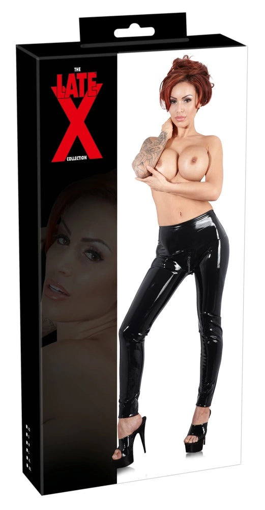 And Black günstig Kaufen-Latex Leggings S. Latex Leggings S <![CDATA[Classic leggings – now with a 3-way zip over the crotch!. These long, narrow leggings are made out of extremely shiny black latex and cling to the legs a sexy way. The fancy zip provides access to the intimate