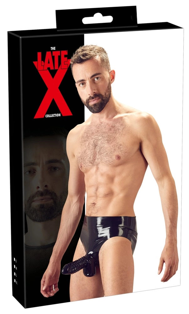 it Mean günstig Kaufen-Men's Latex Briefs S. Men's Latex Briefs S <![CDATA[Perfect for a quickie!. These briefs mean that every fetish lover with a penis is perfectly equipped. The dotted sleeve with textured glans integrated into the briefs is made out of latex and is wonderfu