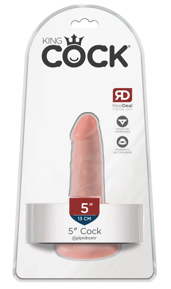 Flesh günstig Kaufen-King Cock 5 inch Flesh. King Cock 5 inch Flesh <![CDATA[Wonderfully realistic!. This unbelievably realistic and flexible dildo provides intense stimulation with its bulging glans and pronounced veins on the shaft.. Its suction cup/base sticks securely to 