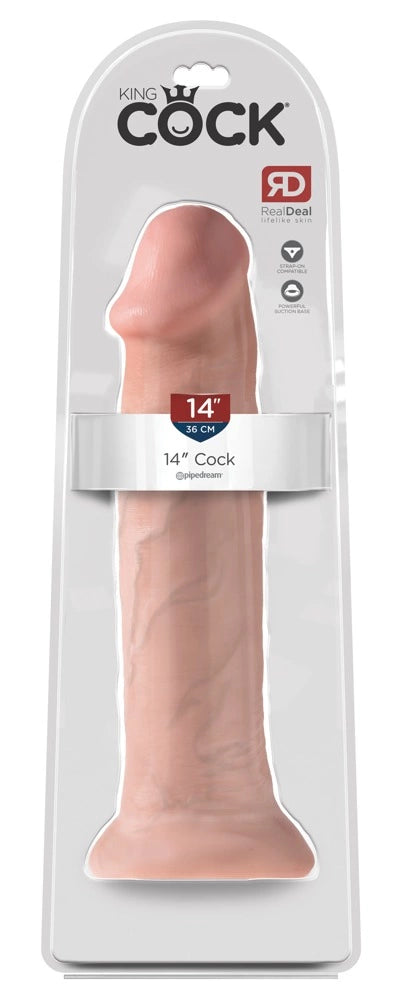 On The günstig Kaufen-King Cock 14" Cock Light. King Cock 14" Cock Light <![CDATA[A strapping, realistic dildo!. Extremely realistic dildo with pronounced glans and veins. The suction cup makes hands-free pleasure possible.. The dildo is also strap-on compatible.. Comp