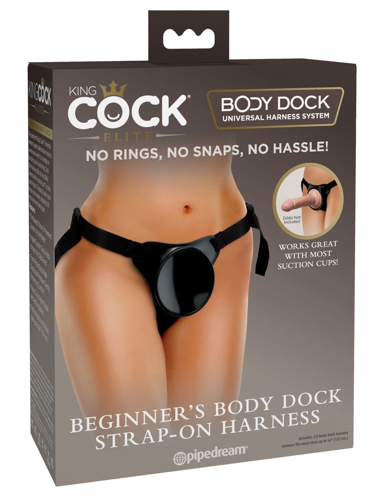 From a günstig Kaufen-KCE Beginner. KCE Beginner <![CDATA[Easy strap-on system without any frills!. The comfortable strap-on harness Beginner's Body Dock Strap-on Harness from King Cock Elite is put on in the blink of an eye and equipped for unlimited pegging fun and fulfillin