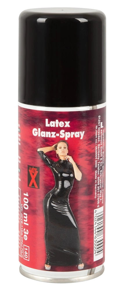 NEW RAY günstig Kaufen-Latex Gloss Spray 100. Latex Gloss Spray 100 <![CDATA[New rubber fashion has a powderish/matte surface. That's the natural look of latex. It's very simple to gloss it up, though. This spray does the job and gives rubber items a super-glossy finish.. 100 m