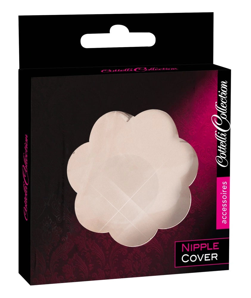 Cover for günstig Kaufen-Cloth Nipple Cover 6 pairs. Cloth Nipple Cover 6 pairs <![CDATA[Perfect for the no-bra trend!. Flower shaped, textile stickers with a skin-friendly, adhesive, silicone coating for covering the nipples in a discreet way. With a practical indentation in the