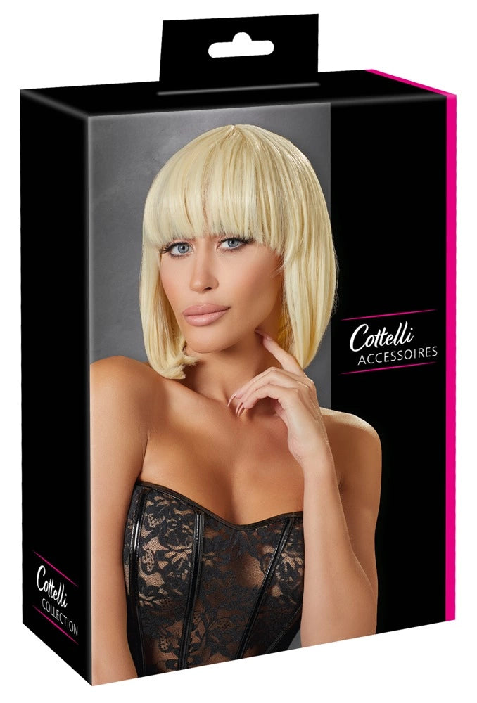 Suit In günstig Kaufen-Wig Bob, blonde. Wig Bob, blonde <![CDATA[Modern bob in a delicate blonde colour!. Light blonde wig in a bob cut. The braid can be used to adjust the wig so that it can fit different sized heads. The fringe can also be cut if necessary. Not suitable for c