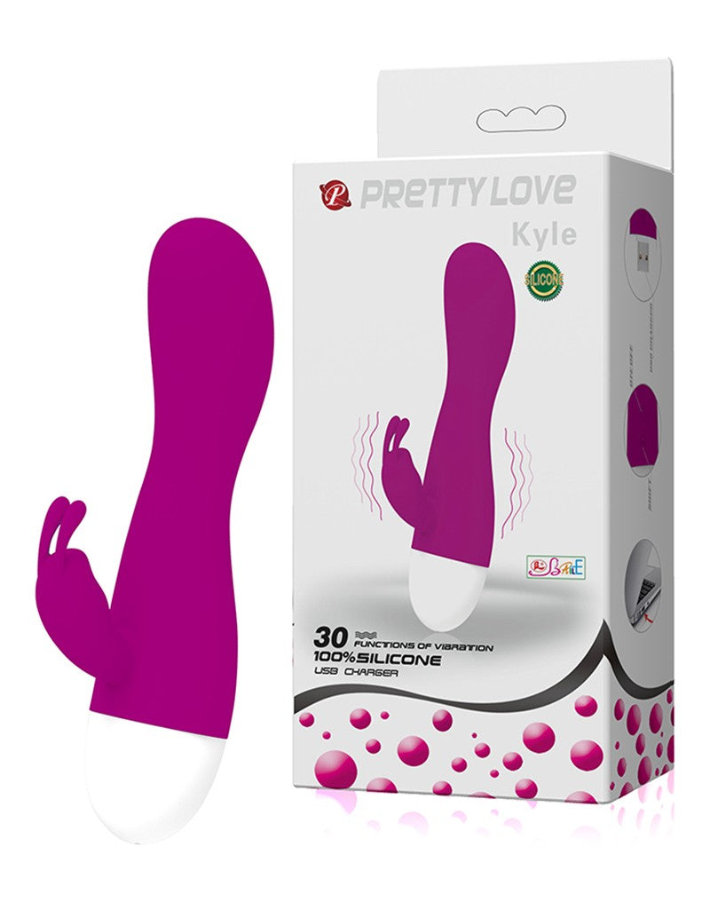 Love and  günstig Kaufen-Pretty Love - Kyle. Pretty Love - Kyle <![CDATA[This rabbit vibe is a silky soft and luxurious massager that offers lots of stimulating features. The shape of this toy features the classic rabbit ear clit stimulator and both the ears and shaft are rounded