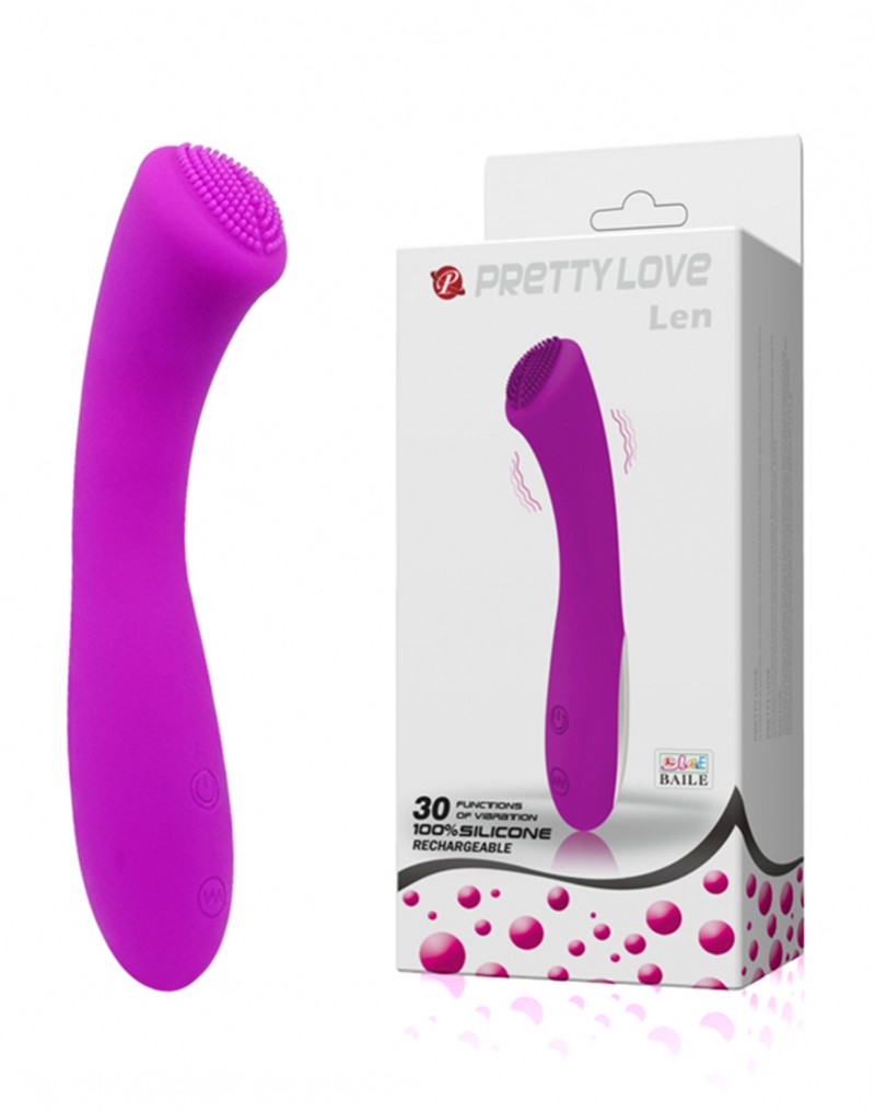 Silicone Mini günstig Kaufen-Pretty Love - Len. Pretty Love - Len <![CDATA[Perfect for hitting the spot, this silicone mini G-spot massager will give you wonderfully intense orgasms. Ergonomictely designed in a high quality silicone, this toy will have you coming back for more. Small