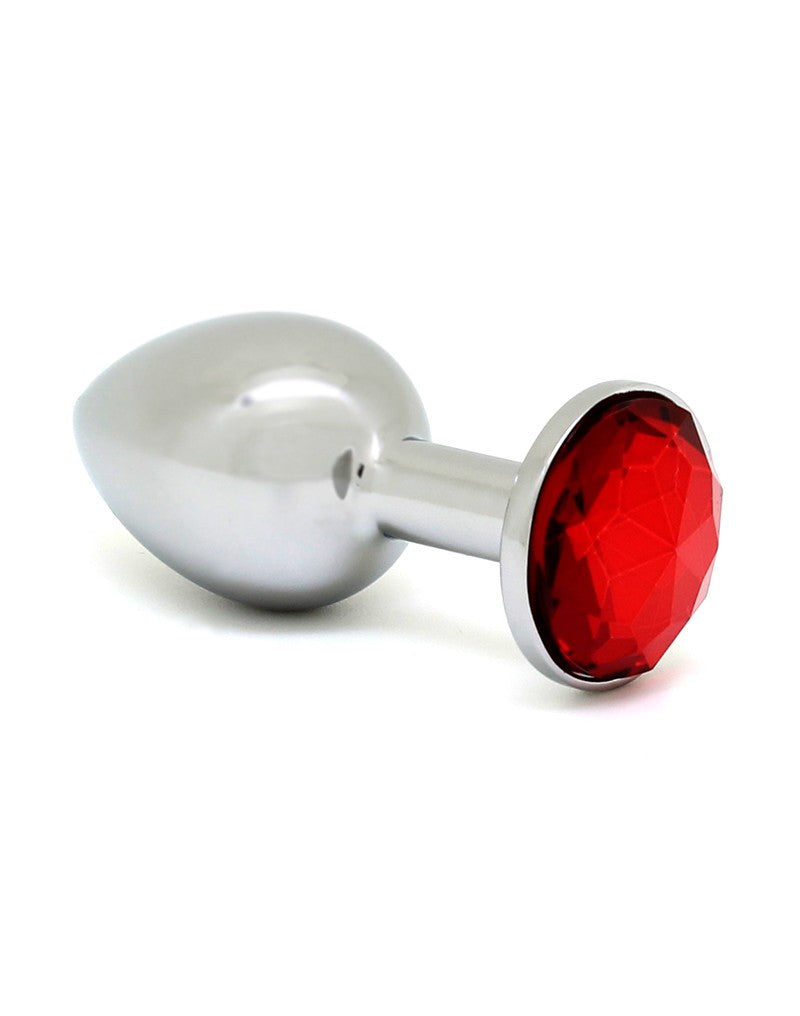 Plug S günstig Kaufen-Rimba - Buttplug, KLEIN mit Kristal (unisex). Rimba - Buttplug, KLEIN mit Kristal (unisex) <![CDATA[Stell Dir vor... Es ist ein ruhiger Abend, und Du suchst nach einer Möglichkeit, Deine intimsten Momente aufregender und glamouröser zu gestalten. Der Ri