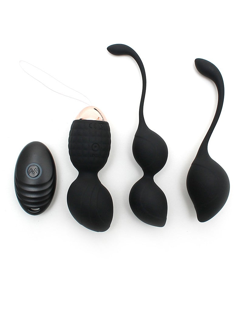 Ball,Fliegende günstig Kaufen-Rimba - Rimini kegel ball training set. Rimba - Rimini kegel ball training set <![CDATA[Luxussatz verschiedene vibrierende vaginale Bälle. Dieses Set enthält eine wiederaufladbare Kegelkugel mit Fernbedienung für Batterien und 2 Kegelkugeln mit bewegli