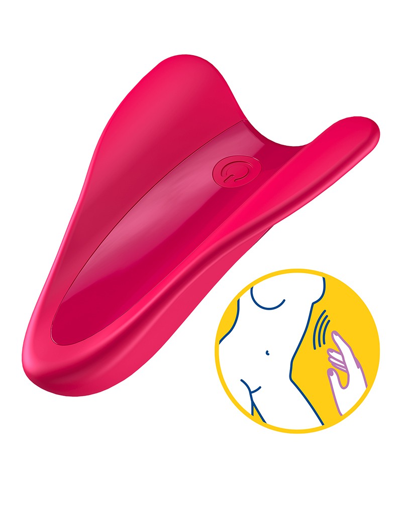 Wand Vibration günstig Kaufen-Satisfyer High Fly - Red. Satisfyer High Fly - Red <![CDATA[Satisfyer High Fly - Vingervibrator. High Fly verwandelt Ihren Finger in einen Handstimulator mit beeindruckenden Vibrationen. Dank der ergonomischen Form des Vibrators passt er perfekt auf den F