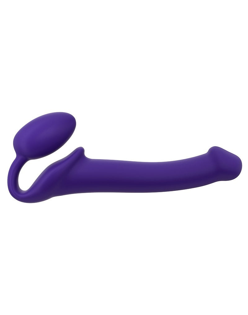 The EC günstig Kaufen-Strap-On-Me Dildo Purple M. Strap-On-Me Dildo Purple M <![CDATA[Silicone bendable strap-on dildo. With the bendable technology and Joint Shape Memory you can use and set the dildo in different positions. With extra G-spot and Clitoral stimulation. Availab
