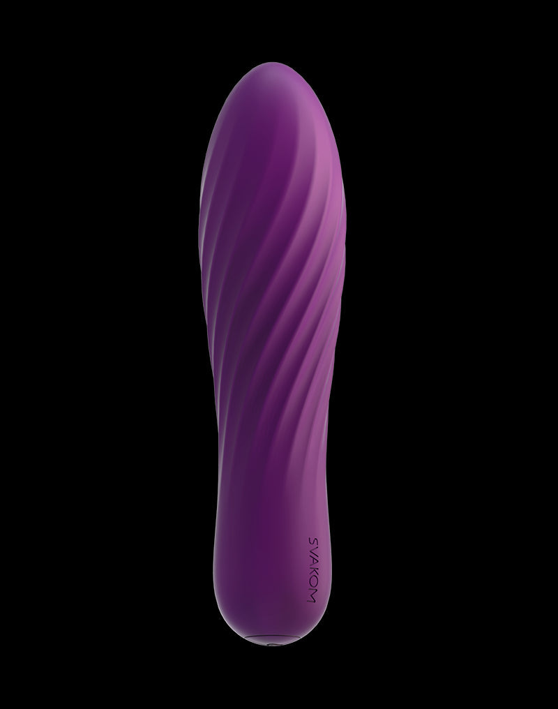 Svakom günstig Kaufen-SVAKOM - Tulpe - Kugelvibrator - Violett. SVAKOM - Tulpe - Kugelvibrator - Violett <![CDATA[SVAKOM - Tulpe - Kugelvibrator - Violett. Tulip ist ein leistungsstarker Kugelvibrator, der in die Handfläche passt, aber intensiv genug ist, um die Zehen zu krä