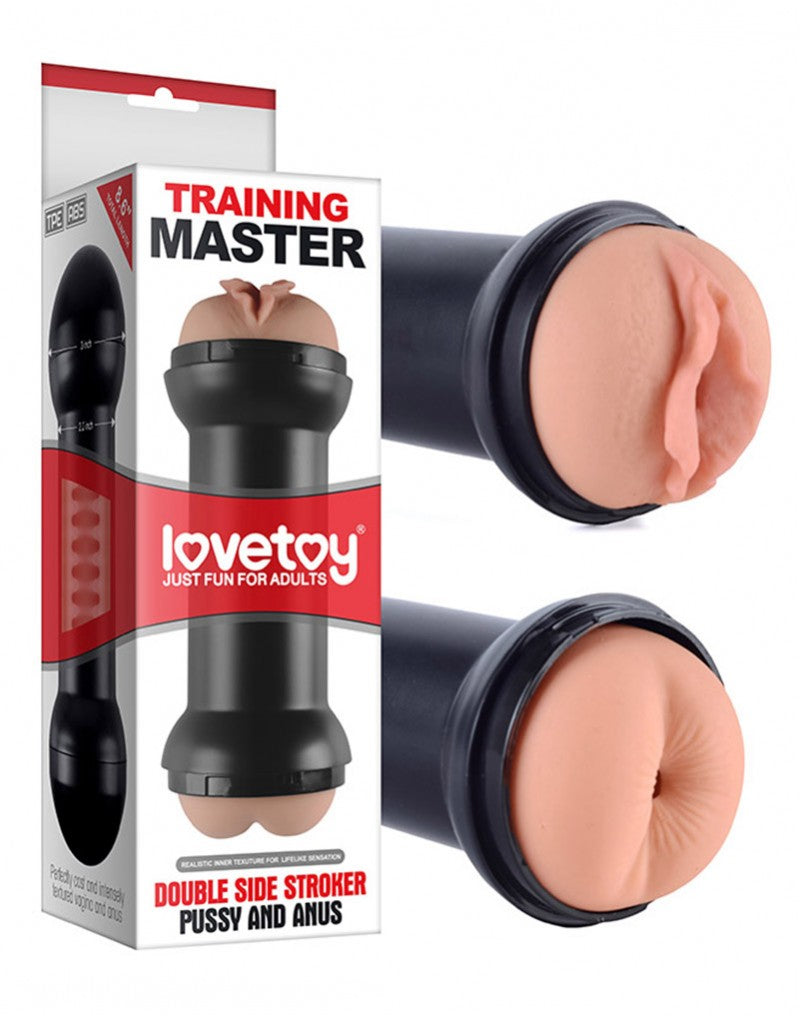 Cameosis/Feel günstig Kaufen-Training Master Double Side Stroker-Pussy and Anus. Training Master Double Side Stroker-Pussy and Anus <![CDATA[Training Master Double ended real feel masturbator Anus + Vagina.. Stretchy and Realistic Feel made of TPE, Phthalate free, Latex free Realisti