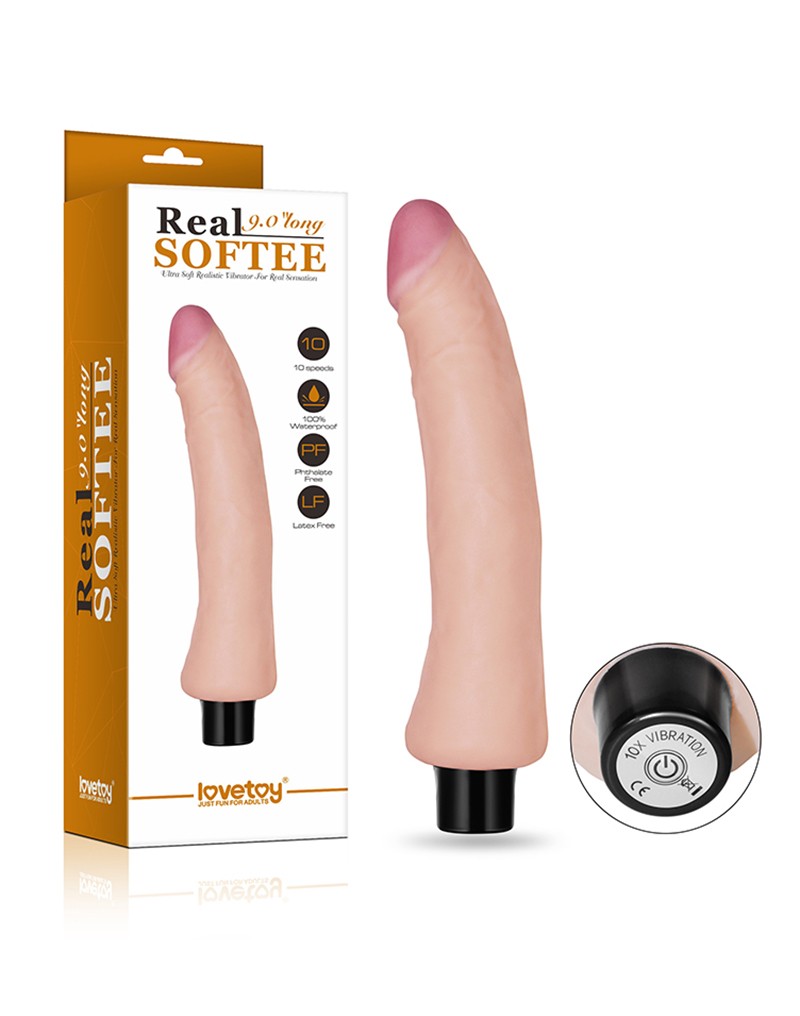 The of günstig Kaufen-Vibrating Real Softee 9" Realistic. Vibrating Real Softee 9" Realistic <![CDATA[This realistic vibrator is designed with attention to detail. It feels silky soft and with its impressive size it is specifically designed to give you the pleasure tha