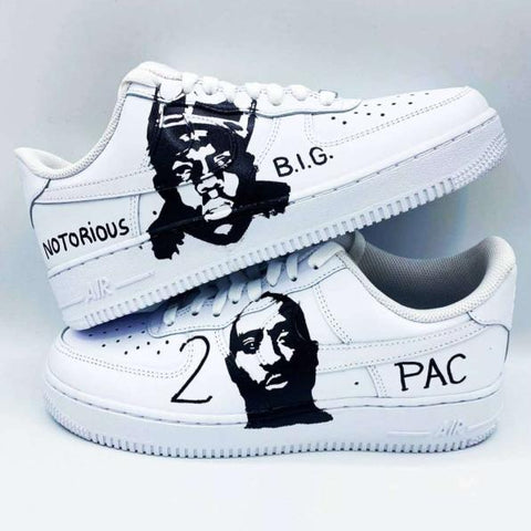 AF1 personalizado "2Pac y The Notorious B.I.G"