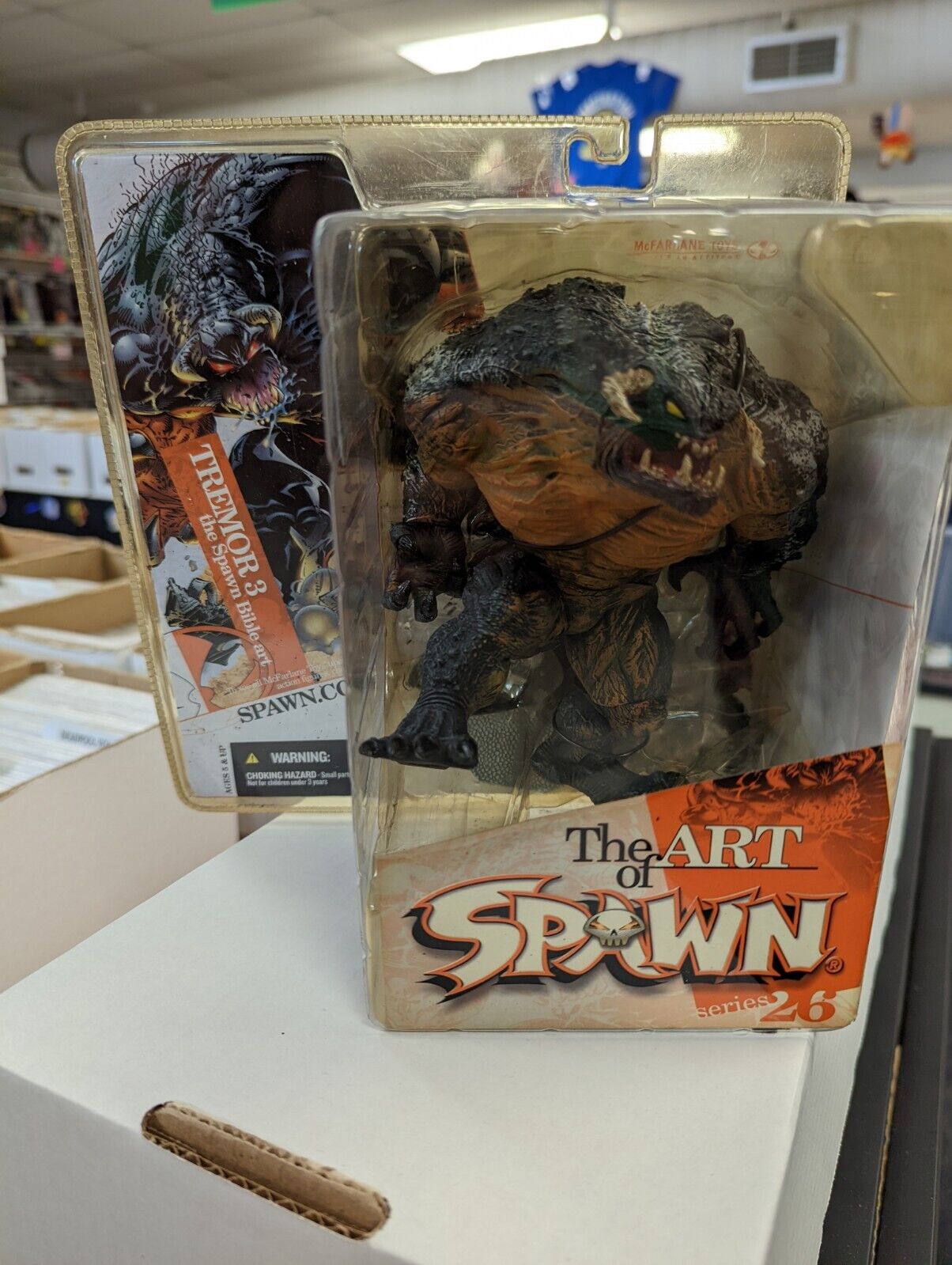 McFarlane Toys The Art Of Spawn Series 26 Tremor 3 Spawn