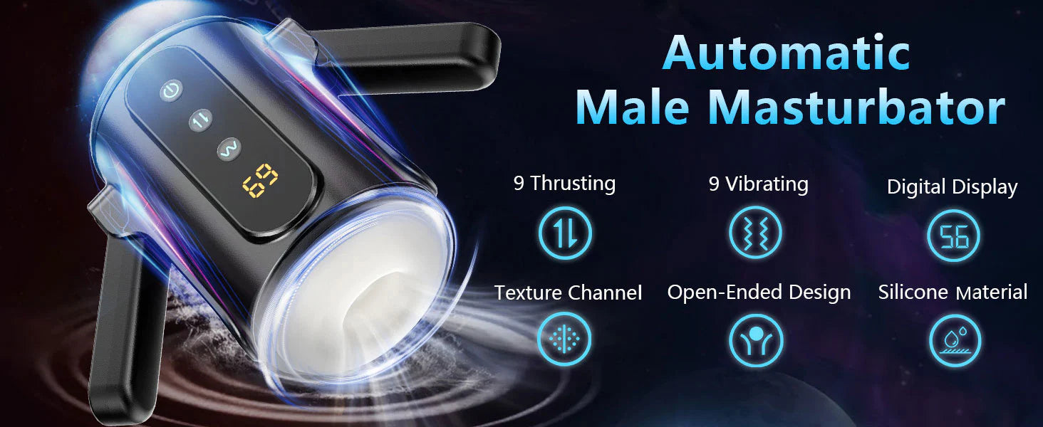 Lurevibe Truly - Intelligent 6 Frequency Telescopic Handheld Male
