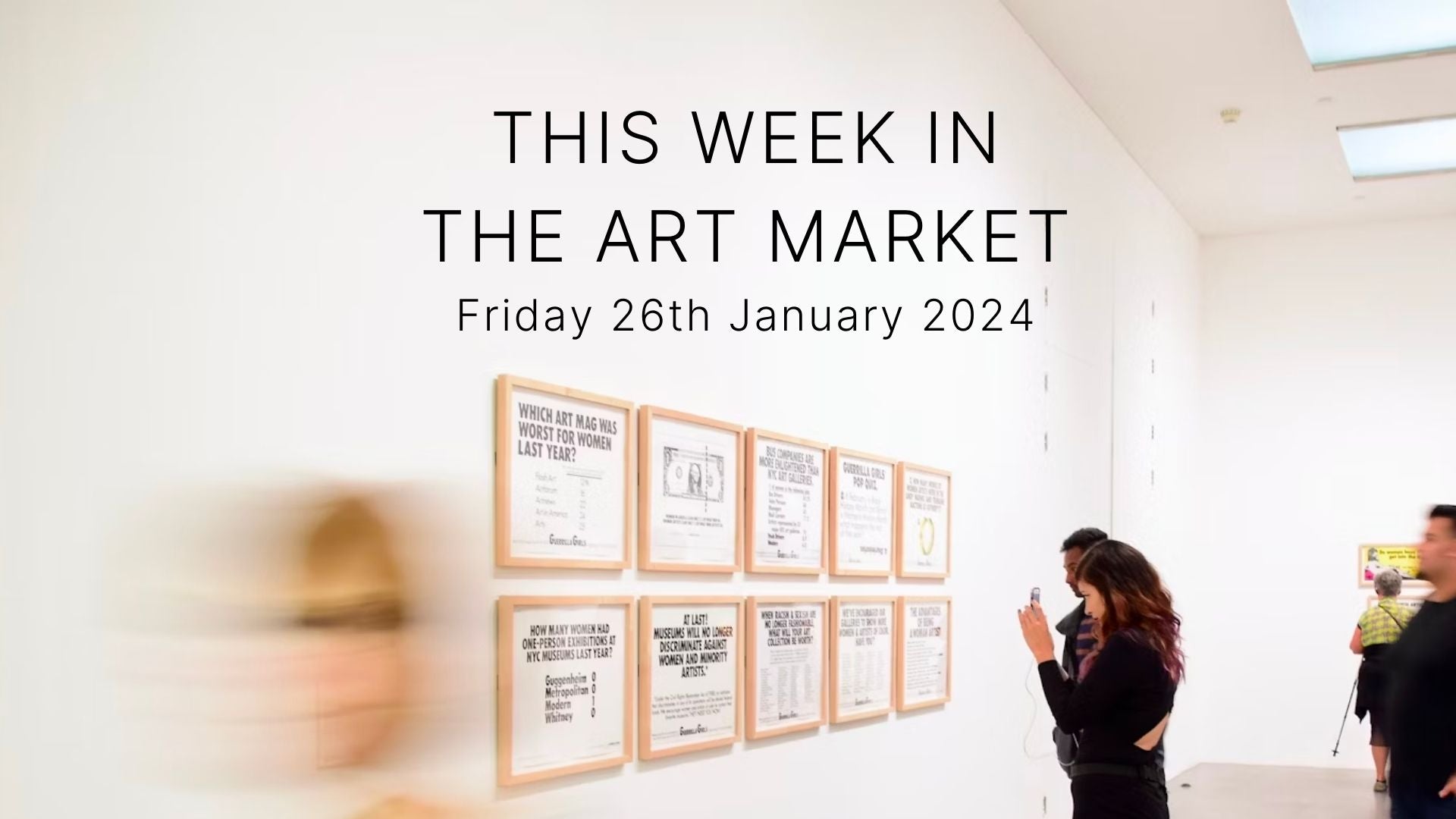 This Week in the Art Market – Friday 26th January 2024