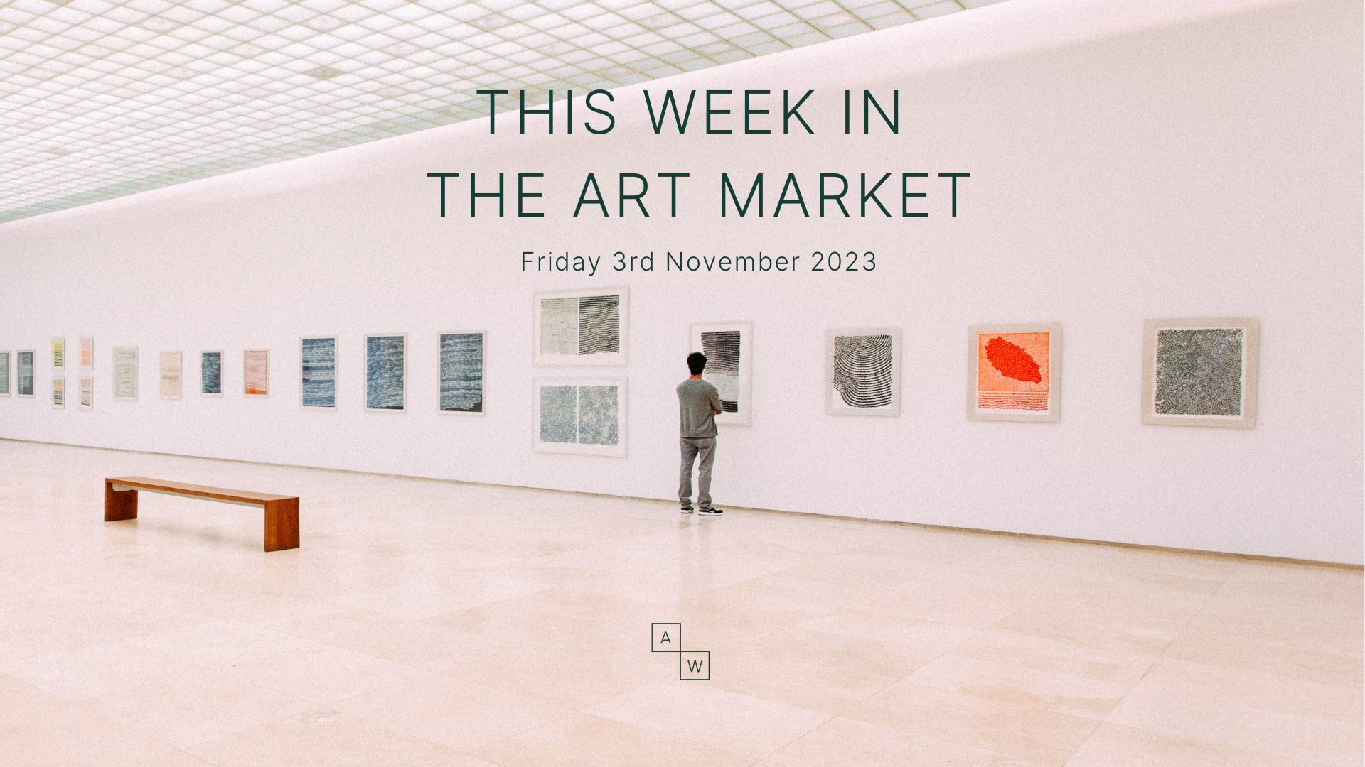 This Week in the Art Market – Friday 3rd November 2023