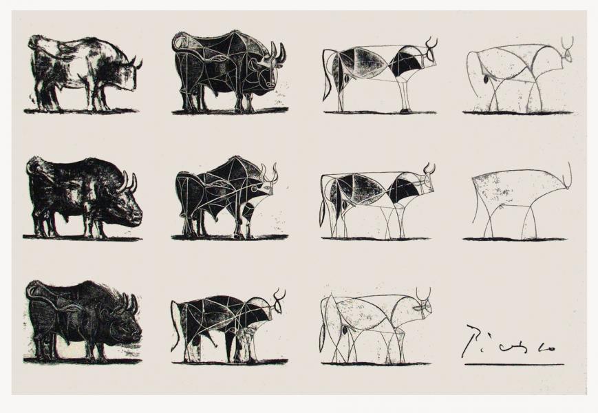 Picasso toro metamorphosis