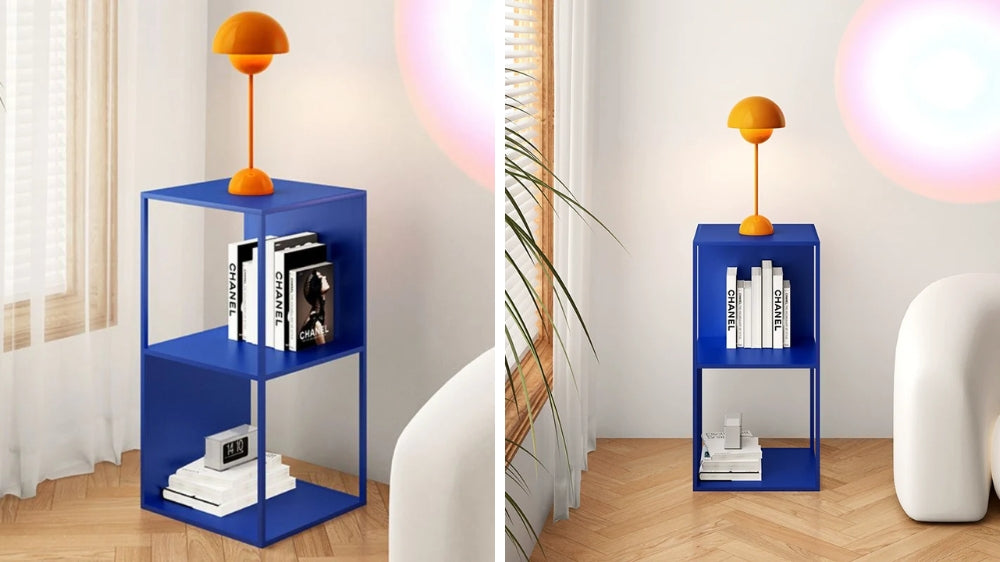 Klein Blue Open Shelving Unit