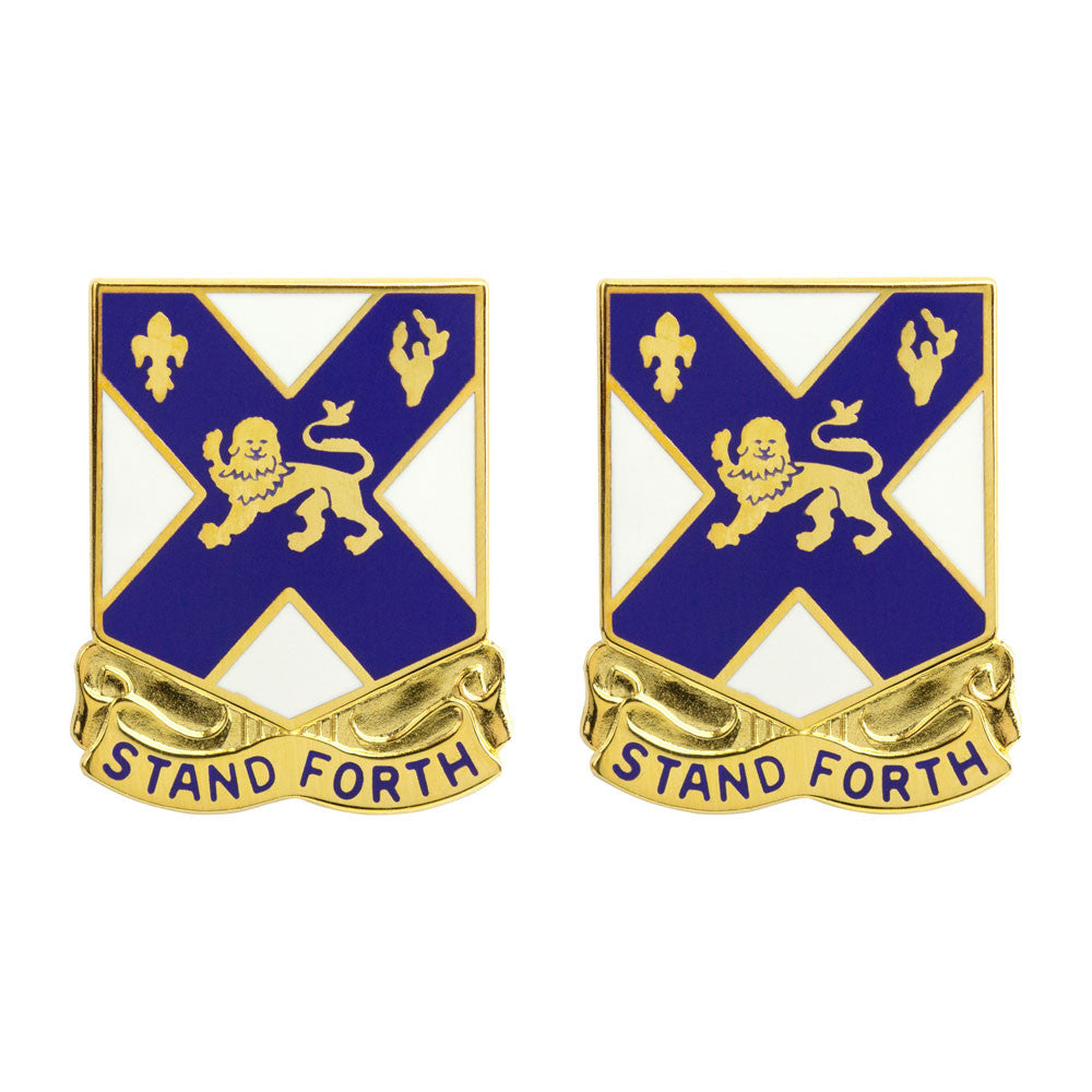 What are Army unit crests?