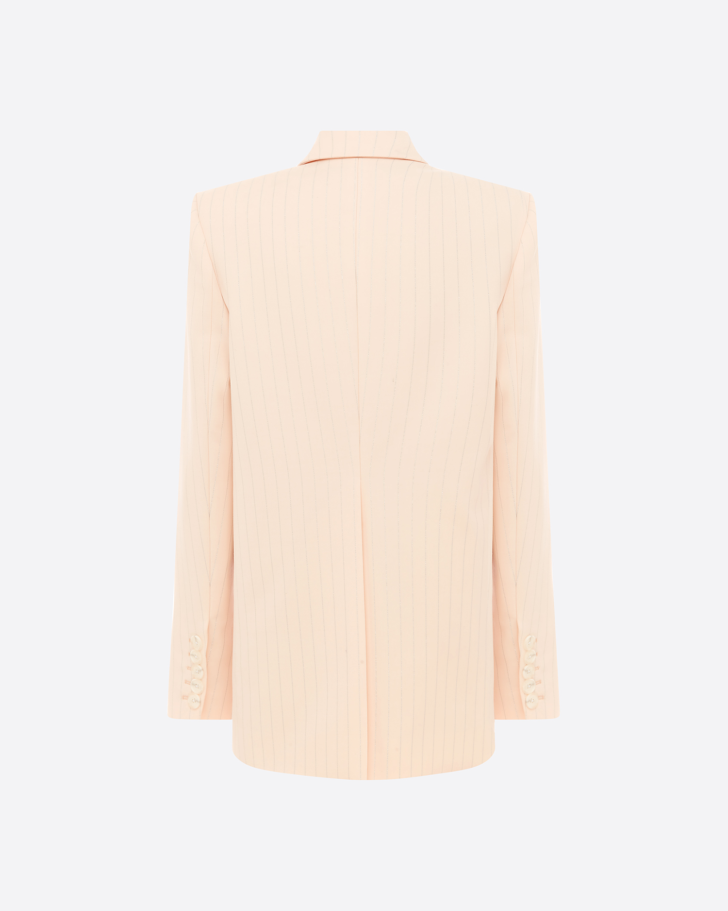 Oversized Blazer in Lurex Pinstripe