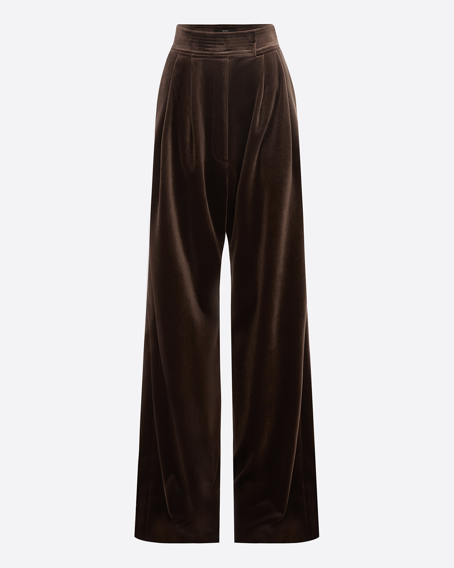 Pleat Trouser in Velvet