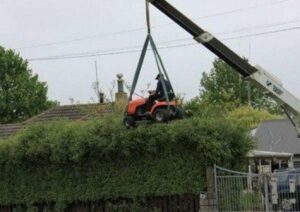 The Crane Mower