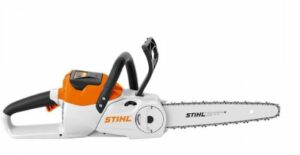 The stihl battery powered chainsaw